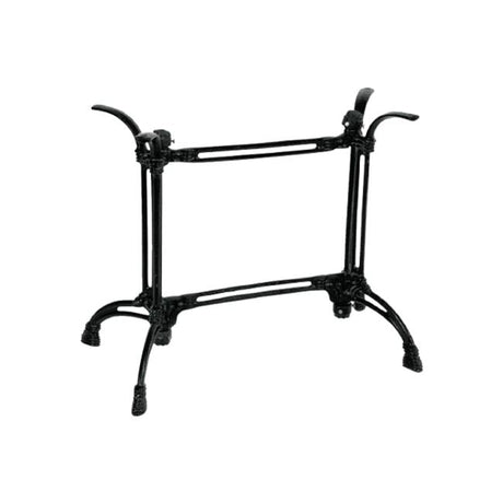 Suport blat masa Basa, Negru, 82x50x71 cm