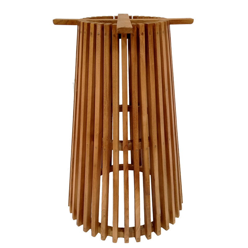 Suport blat masa de bar Galy Boho, Natural, 60x60x90 cm