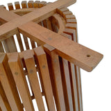 Suport blat masa de bar Galy Boho, Natural, 60x60x90 cm