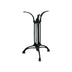 Suport blat masa Outil, Negru, 50x50x71 cm