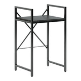 Raft suport pentru masina de spalat si uscator Delavar, Metal, 72x60x116 cm - Raft suport pentru masina de spalat si uscator Delavar, Metal, 72x60x116 cm - 197-000320