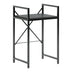 Raft suport pentru masina de spalat si uscator Delavar, Metal, 72x60x116 cm - 197-000320