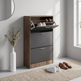Pantofar Savaz, Lemn, 60x24x114 cm - Stejar