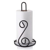 Accesorii Si Ustensile Suport pentru prosop de hârtie, Negru, 12.5x37x15 cm