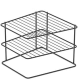 Suport pentru vase, Negru, 25x25x20 cm