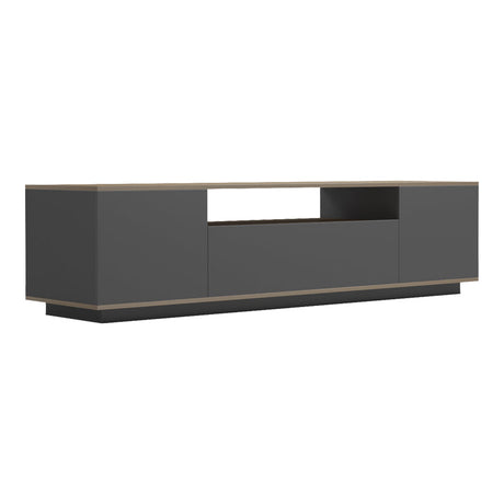 Suport TV cu functie de depozitare Winey în culori, sonoma-antracit, 180x44x44 cm