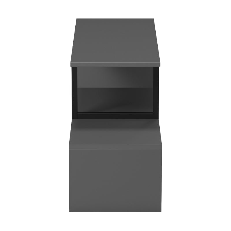 Suport TV Lilant, Gri, 160x30x45 cm, perspectiva suplimentara