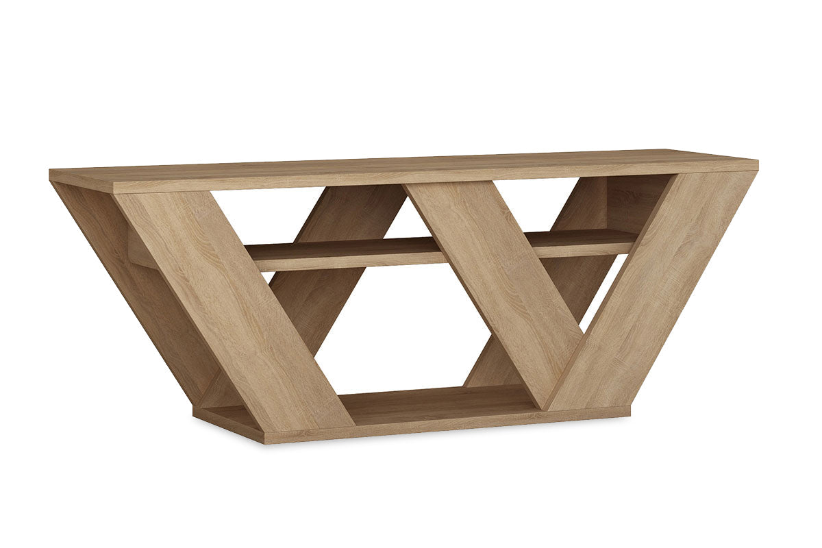 Suport TV Pipralla, Diverse culori, 110x30x40 cm - Stejar