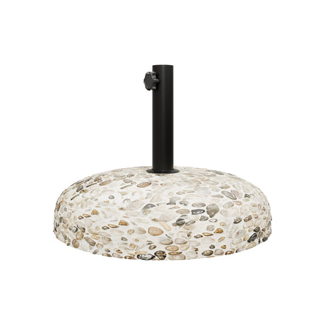Suport umbrela de gradina Shade, Negru, 50x50x50 cm