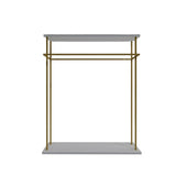 Suport/Stander Umerase Huppe, Auriu, 100x170x40 cm