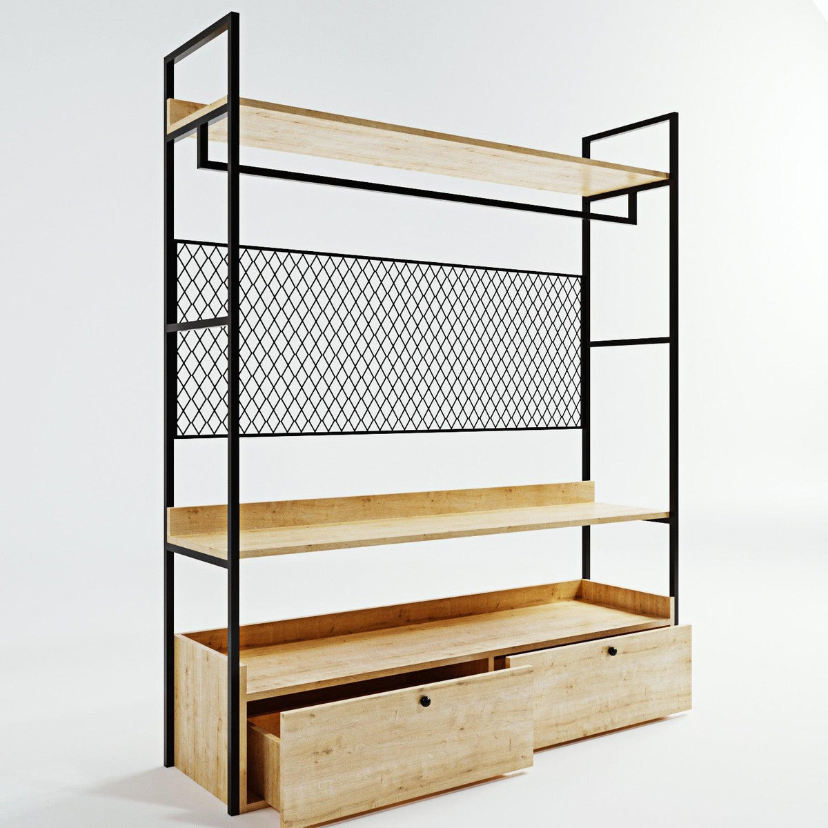 Suport/Stander Umerase Trend Fileli L605, Crem, 42x180x150 cm