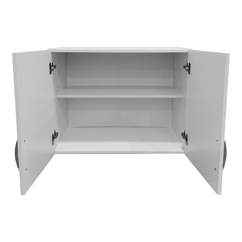 Dulap superior Athos cu 2 usi, 80x42x60 cm - Alb