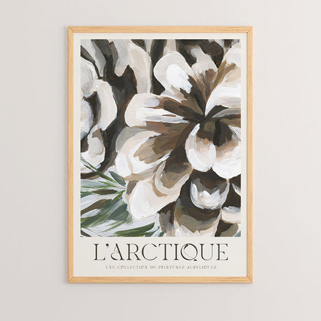 Tablou Arctio, Lemn, Multicolor, 33x48 cm