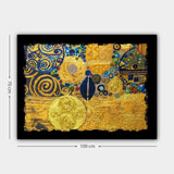 Tablou Canvas 222201946_70100, Multicolor, 100x70 cm