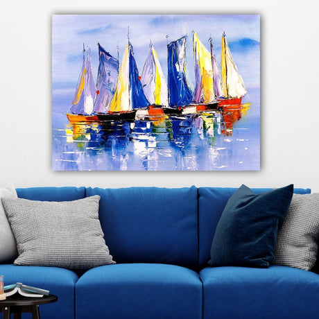 Tablou Canvas 619226807_70100, Multicolor, 100x70 cm