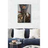 Tablou Canvas African Lady 5, Multicolor, 70x50 cm