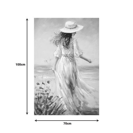 Tablou Canvas Avra, Pânza, Multicolor, 60x90 cm