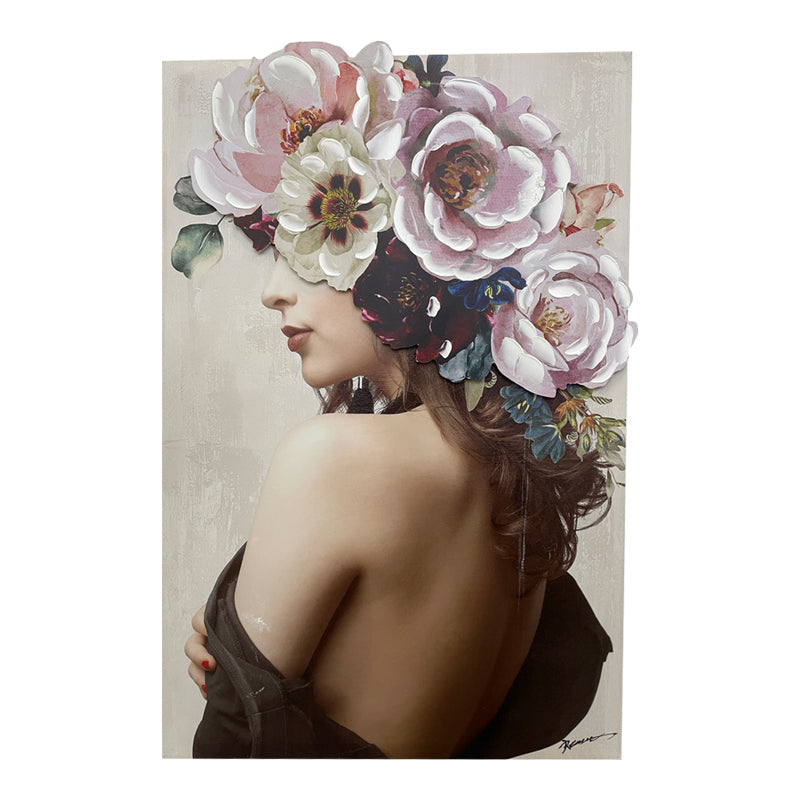 Tablou canvas Bezira, Multicolor, 60x90 cm
