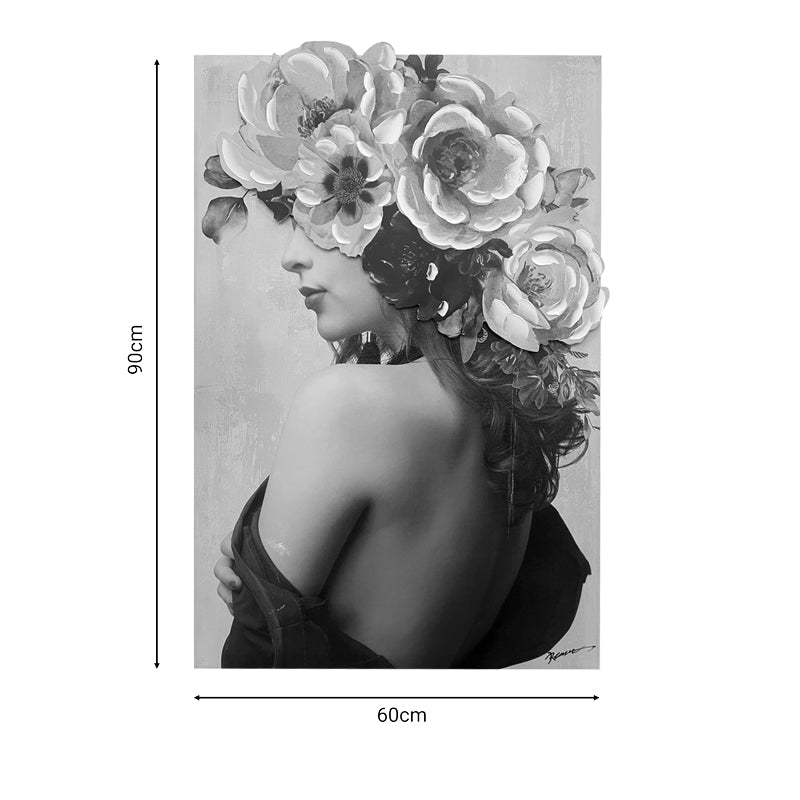 Tablou canvas Bezira, Multicolor, 60x90 cm, imagine suplimentara