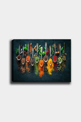 Tablou Canvas Condimente, Multicolor, 70x50 cm