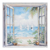 Tablou Canvas cu Efect 3D Deive I, Multicolor, 80x80 cm