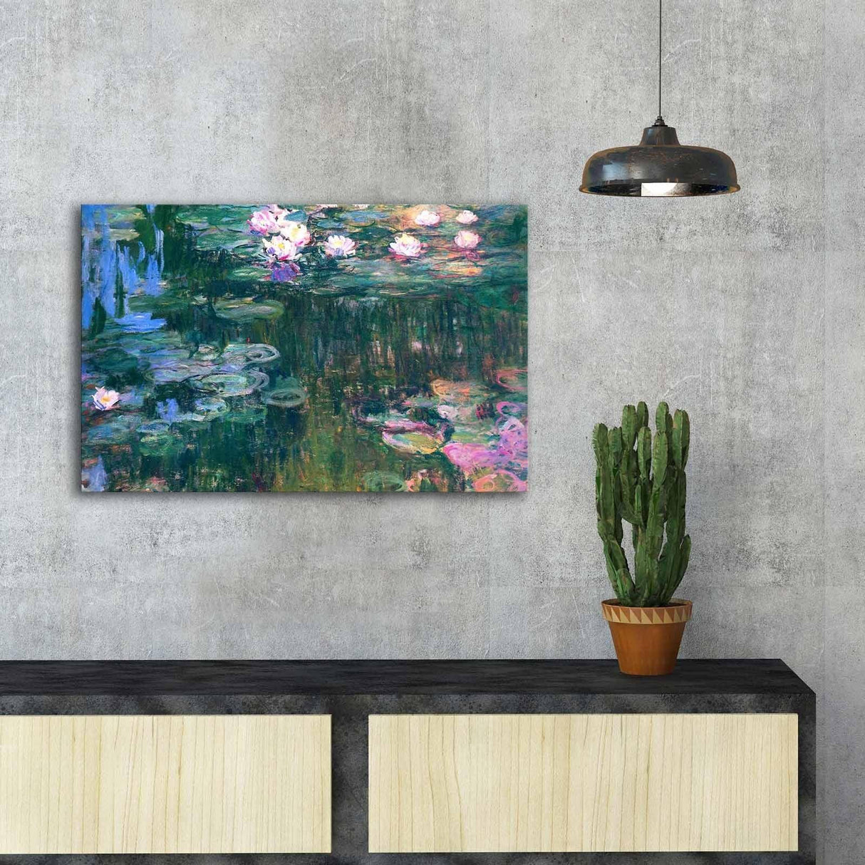 Tablou Canvas Dupa Ploaie, Multicolor, 70x45 cm