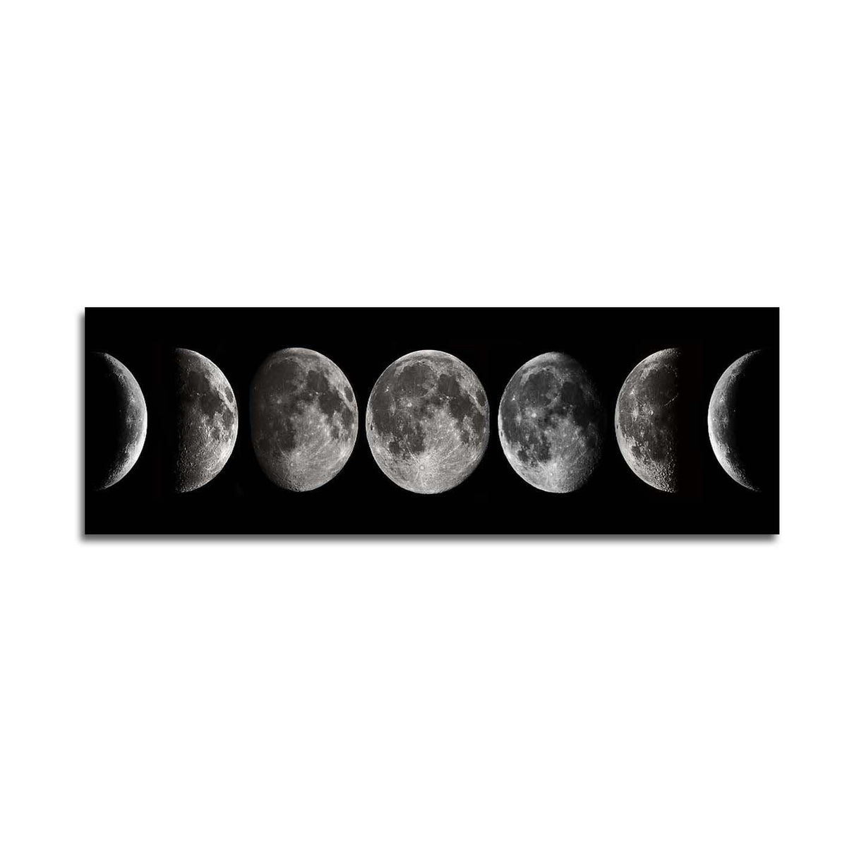 Tablou Canvas Eclipse Lunar, Multicolor, 120x50 cm