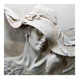Tablou canvas Gracy, Multicolor, 50x50 cm