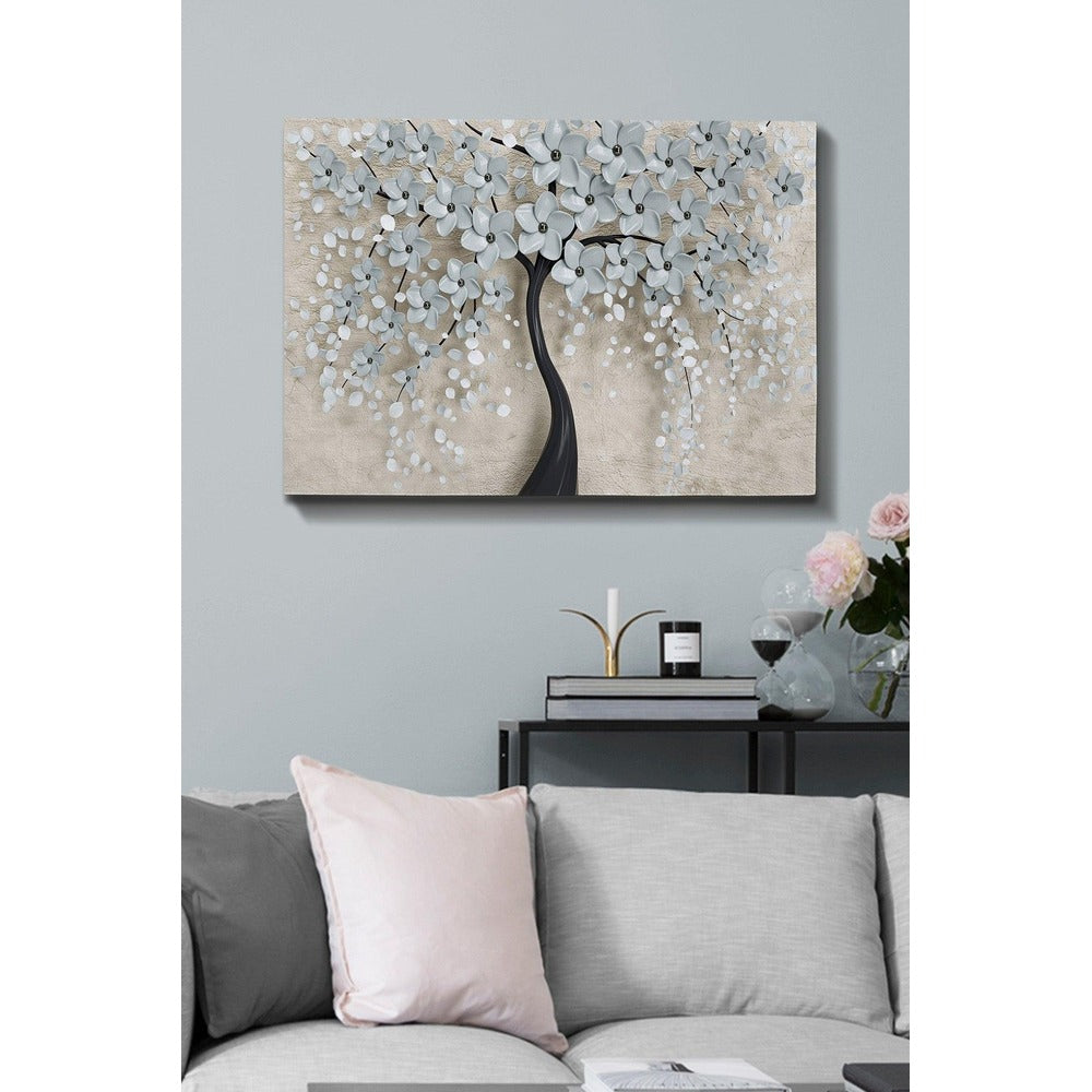 Tablou Canvas Gradina Japoneza, Multicolor, 100 x 70 cm