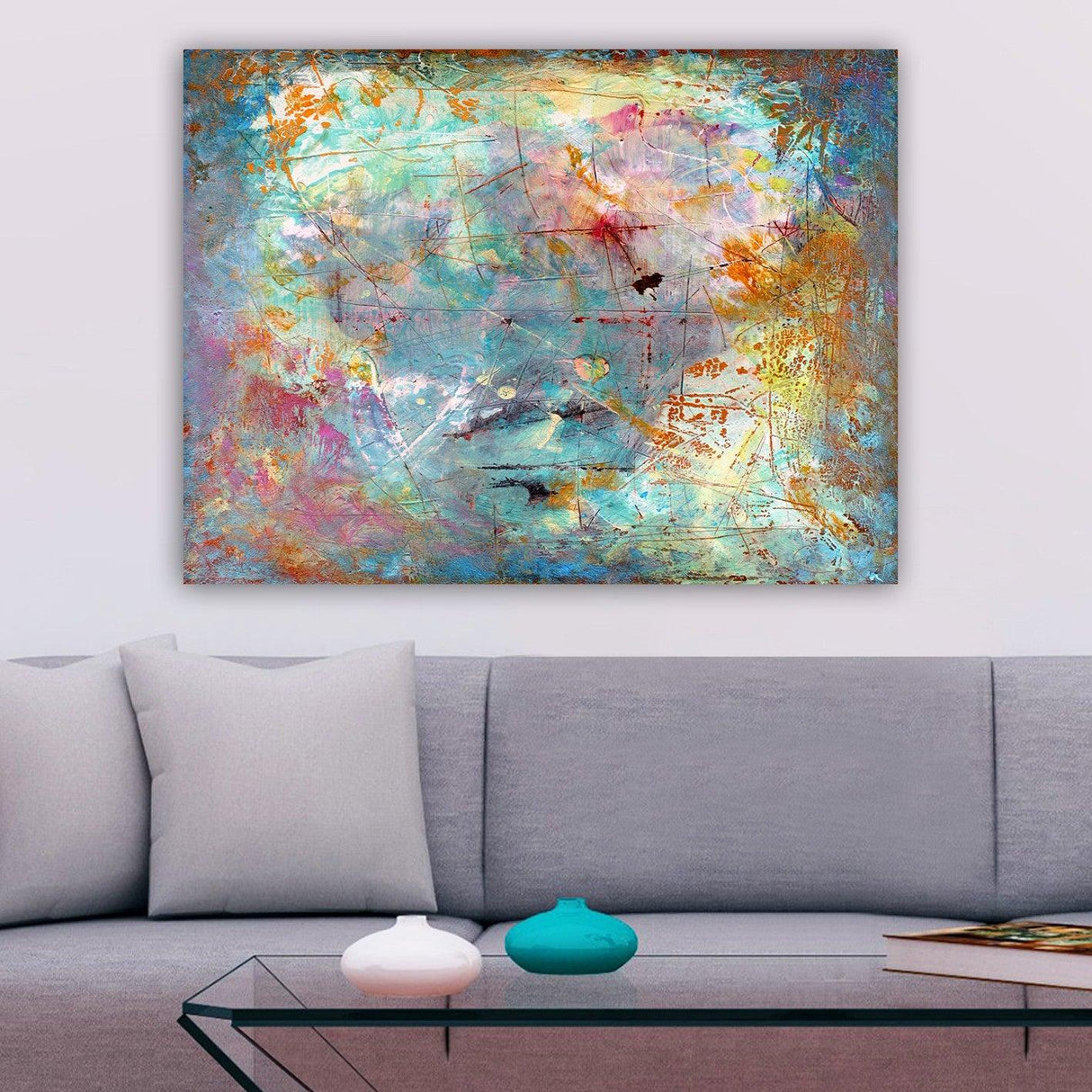 Tablou Canvas Hope, Multicolor, 100x70 cm