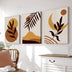 Tablou canvas în rama Decon triptic, Multicolor, 50x70 cm