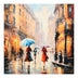Tablou canvas Nightdream II, Multicolor, 100x100 cm