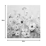 Tablou canvas Rozy I, Multicolor, 80x80 cm