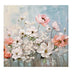 Tablou canvas Rozy II, Multicolor, 80x80 cm