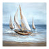 Tablou canvas Sailer, Albastru, 100x100 cm
