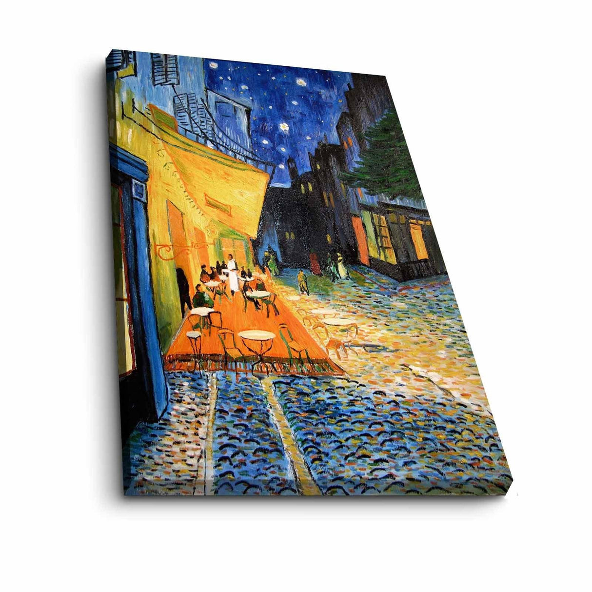 Tablou Canvas Van Gogh Cafe Terasa, Multicolor, 100x70 cm