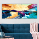 Tablou Canvas YTY1027048810_50120, Multicolor, 120x50 cm