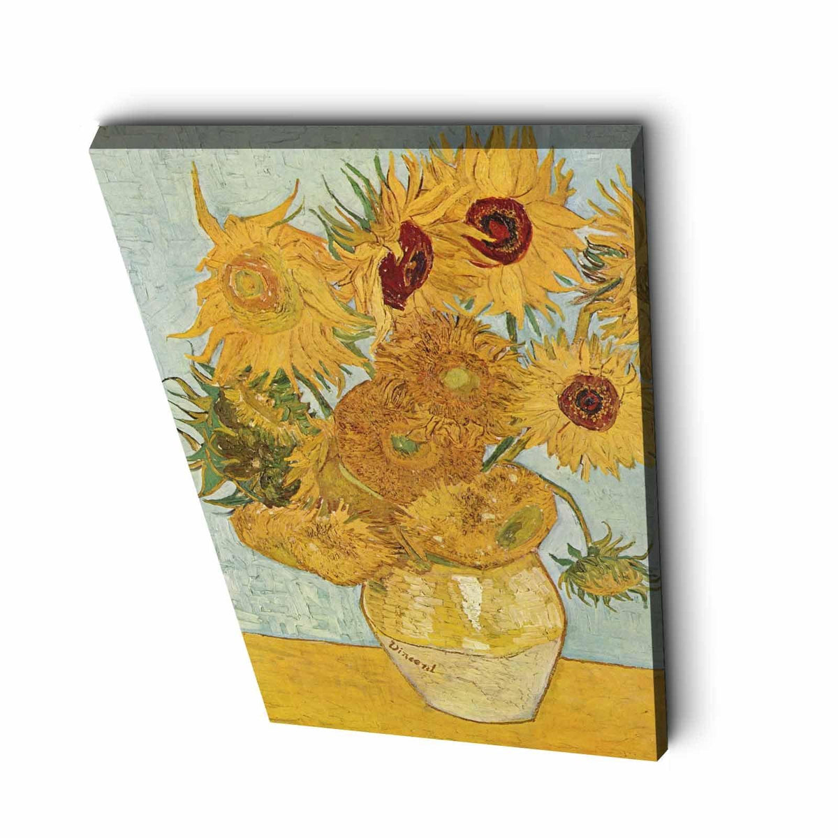 Tablou CanvasFloarea Soarelui, Multicolor, 70 x 45 cm