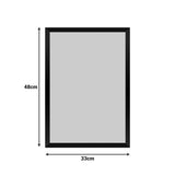 Tablou de canvas Wall art în frame Peaky triptyque cu digital print, Multicolor, 33x48 cm