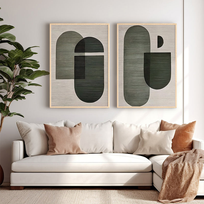 Tablou decorativ Edramy, Cu, Multicolor, 33x48 cm