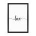 Tablou decorativ Elyrda, Lemn, Negru, 33x48 cm