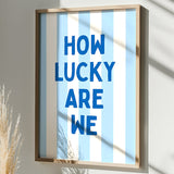 Tablou decorativ Luckely, Bej, 33x48 cm