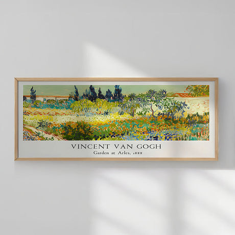 Tablou decorativ Necanto, Ramă de Lemn, Multicolor, 120x50 cm
