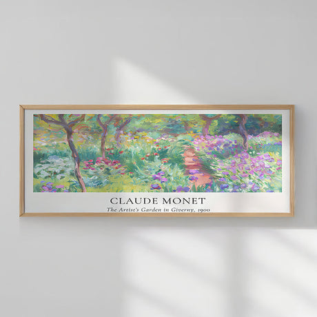Tablou decorativ Trezon, Cu ramă, Multicolor, 120x50 cm