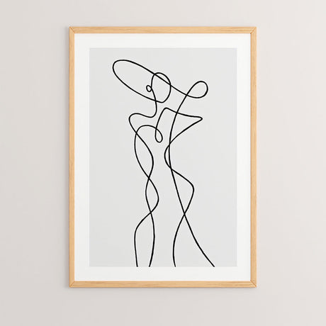 Tablou Ladia, Multicolor, 33x48 cm