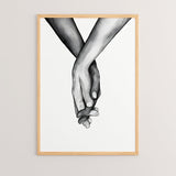 Tablou Lovely, Lemn, Multicolor, 33x48 cm