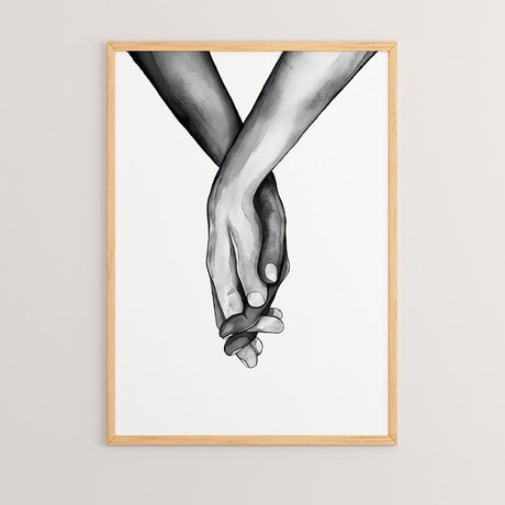 Tablou Lovely, Lemn, Multicolor, 33x48 cm
