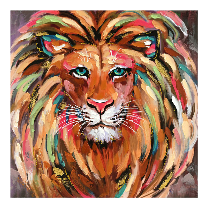 Tablou Martin canvas, Multicolor, 80x80 cm
