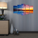 Tablou MDF ( 5 buc ) Australia, Multicolor, 60x110 cm