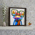 Tablou MDF Evila Originals, Multicolor, 333 cm